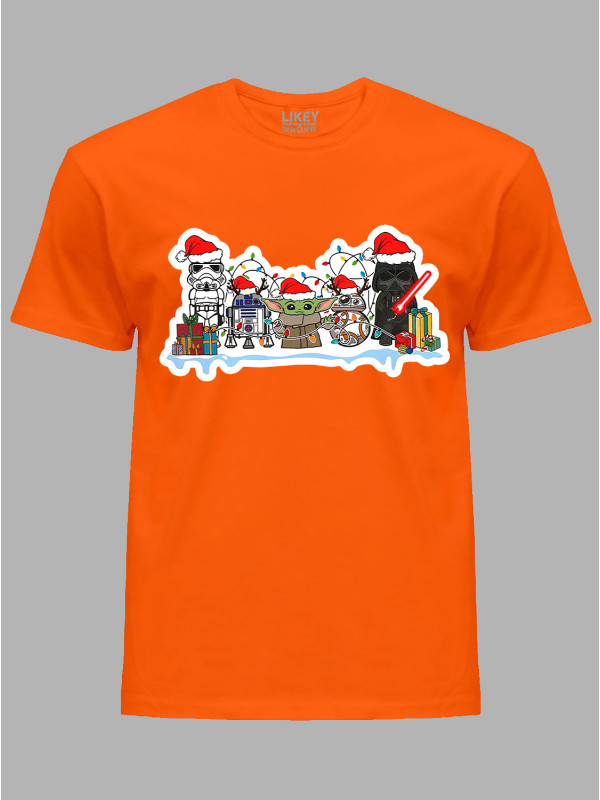 Футболка дитяча "Новорічні Зоряні Війни/New Year's Star Wars" (24110119)