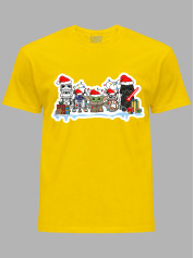 Футболка дитяча "Новорічні Зоряні Війни/New Year's Star Wars" (24110119)