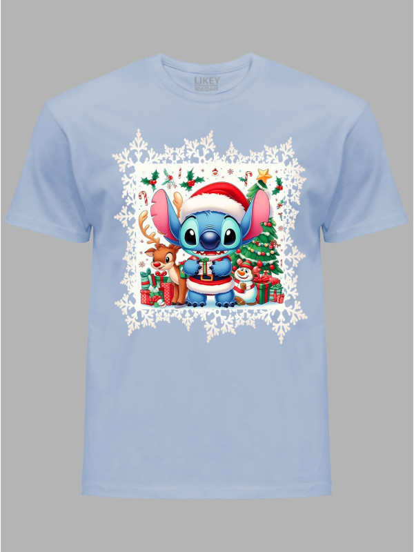 Футболка дитяча "Санта Стіч/Santa Stitch" (24110123)