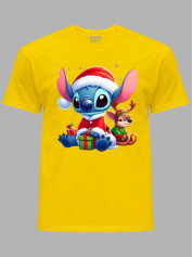 Футболка дитяча "Санта Стіч із подарунком/Santa Stitch with a gift" (24110125)