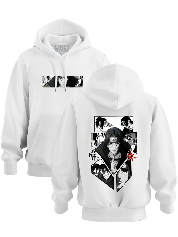 Толстовка худі з принтом аніме Ітачі - Itachi, 241110077