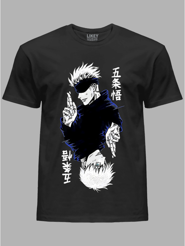 Футболка Likey з принтом аніме Satoru Gojo - Сатору Годжо, 241110078