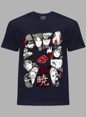 Футболка Likey з принтом аніме Akatsuki - Акацукі, 241110079