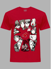 Футболка Likey з принтом аніме Akatsuki - Акацукі, 241110079