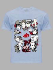 Футболка Likey з принтом аніме Akatsuki - Акацукі, 241110079
