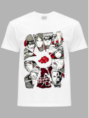 Футболка Likey з принтом аніме Akatsuki - Акацукі, 241110079