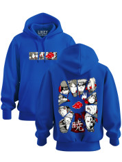 Толстовка худи с принтом аниме Akatsuki - Акацуки, 241110079