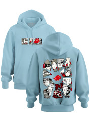 Толстовка худи с принтом аниме Akatsuki - Акацуки, 241110079