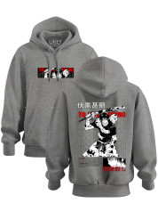 Толстовка худі з принтом аніме Toji Fushiguro - Тоджи Фушигуро, 241110081