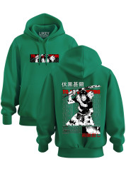 Толстовка худі з принтом аніме Toji Fushiguro - Тоджи Фушигуро, 241110081