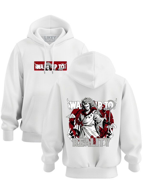 Толстовка худі з принтом аніме Uchiha Madara  - Учіха Мадара, 241110082