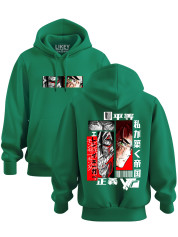 Толстовка худі з принтом аніме Атака Титанів, 241110084