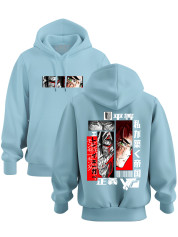 Толстовка худі з принтом аніме Атака Титанів, 241110084