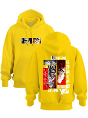 Толстовка худі з принтом аніме Атака Титанів, 241110084