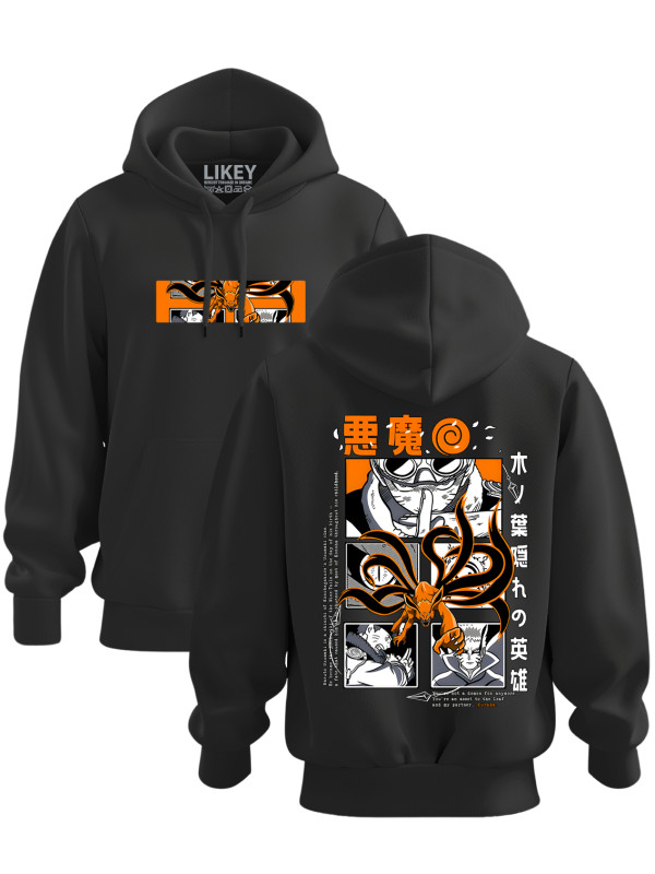 Толстовка худі з принтом аніме Naruto Uzumaki - Наруто Узумакі, 241110087