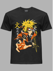 Футболка Likey с принтом аниме Naruto Minato Namikaze - Наруто Минато Намиказе, 241110089