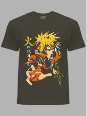 Футболка Likey с принтом аниме Naruto Minato Namikaze - Наруто Минато Намиказе, 241110089