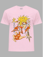 Футболка Likey с принтом аниме Naruto Minato Namikaze - Наруто Минато Намиказе, 241110089
