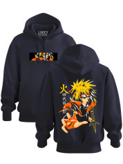 Толстовка худі з принтом аніме Naruto Minato Namikaze - Наруто Мінато Наміказе, 241110089