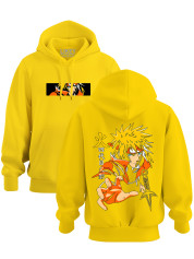 Толстовка худі з принтом аніме Naruto Minato Namikaze - Наруто Мінато Наміказе, 241110089