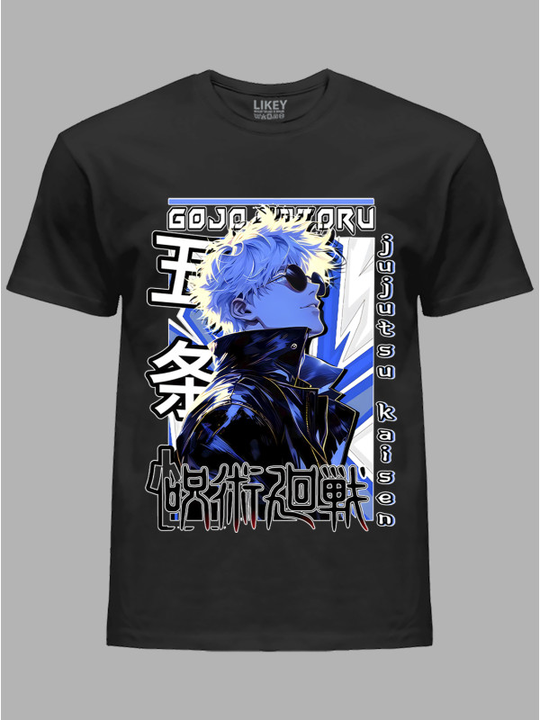 Футболка Likey з принтом аніме Jujutsu Kaisen Gojo - Магічна Битва Годжо, 241110090
