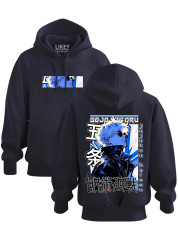 Толстовка худі з принтом аніме Jujutsu Kaisen Gojo - Магічна Битва Годжо, 241110090