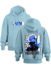 Толстовка худі з принтом аніме Jujutsu Kaisen Gojo - Магічна Битва Годжо, 241110090