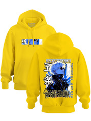 Толстовка худі з принтом аніме Jujutsu Kaisen Gojo - Магічна Битва Годжо, 241110090