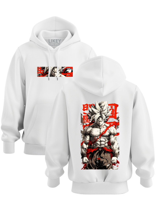 Толстовка худі з принтом аніме Dragon Ball Son Goku - Перлина Дракона Син Гоку, 241110091