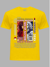 Футболка Likey з принтом аніме God of Shinobi Uchiha Madara - Бог Шинобі Учіха Мадара, 241110092