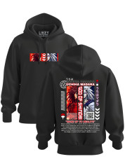 Толстовка худі з принтом аніме God of Shinobi Uchiha Madara - Бог Шинобі Учіха Мадара, 241110092