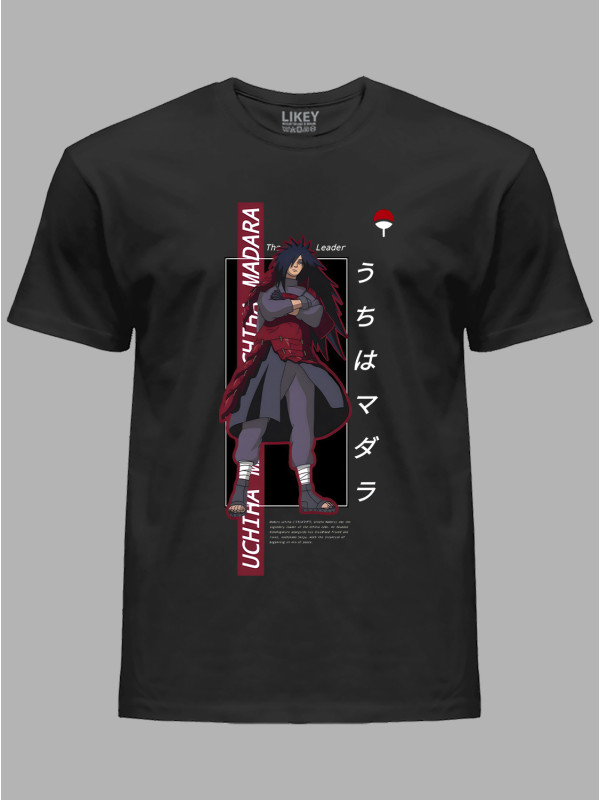 Футболка Likey з принтом аніме Uchiha Madara Leader - Учіха Мадара Лідер, 241110093