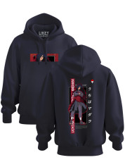 Толстовка худі з принтом аніме Uchiha Madara Leader - Учіха Мадара Лідер, 241110093