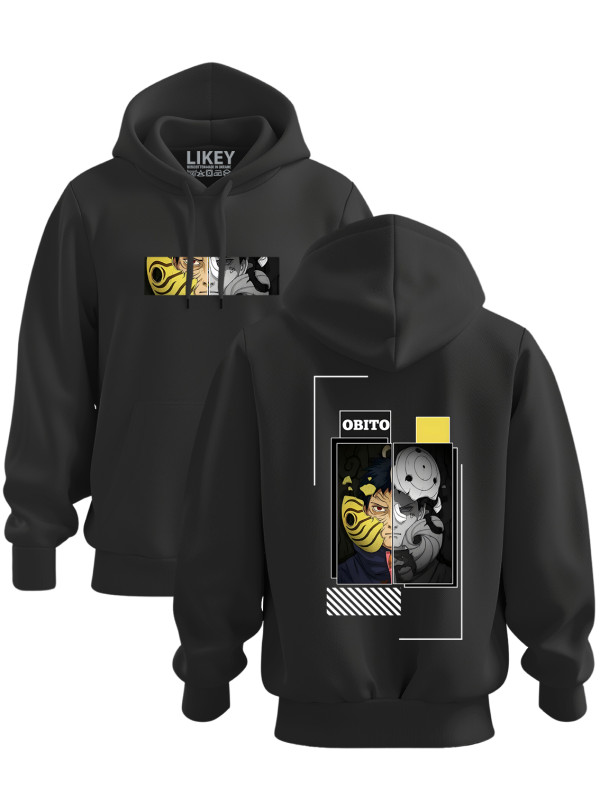 Толстовка худі з принтом аніме Obito - Обіто, 241110094