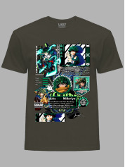 Футболка Likey з принтом аніме Izuku Midoriya - Ізуку Мідорія, 241110097