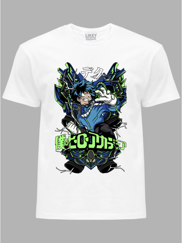 Футболка Likey з принтом аніме Izuku Midoriya - Ізуку Мідорія, 241110098