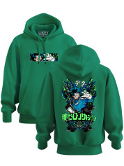 Толстовка худі з принтом аніме Izuku Midoriya - Ізуку Мідорія, 241110098