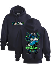 Толстовка худі з принтом аніме Izuku Midoriya - Ізуку Мідорія, 241110098
