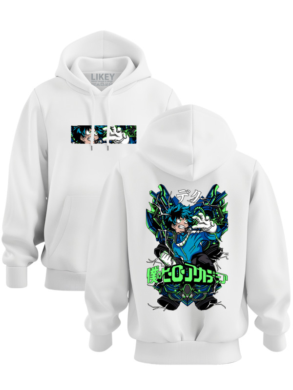 Толстовка худі з принтом аніме Izuku Midoriya - Ізуку Мідорія, 241110098