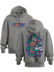 Толстовка худі з принтом аніме Zoro Roronoa - Зоро Ророноа, 241110101