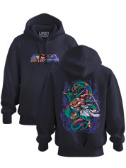 Толстовка худі з принтом аніме Zoro Roronoa - Зоро Ророноа, 241110101