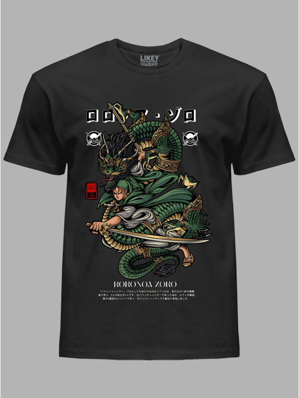 Футболка Likey з принтом аніме Roronoa Zoro - Ророноа Зоро, 241110102
