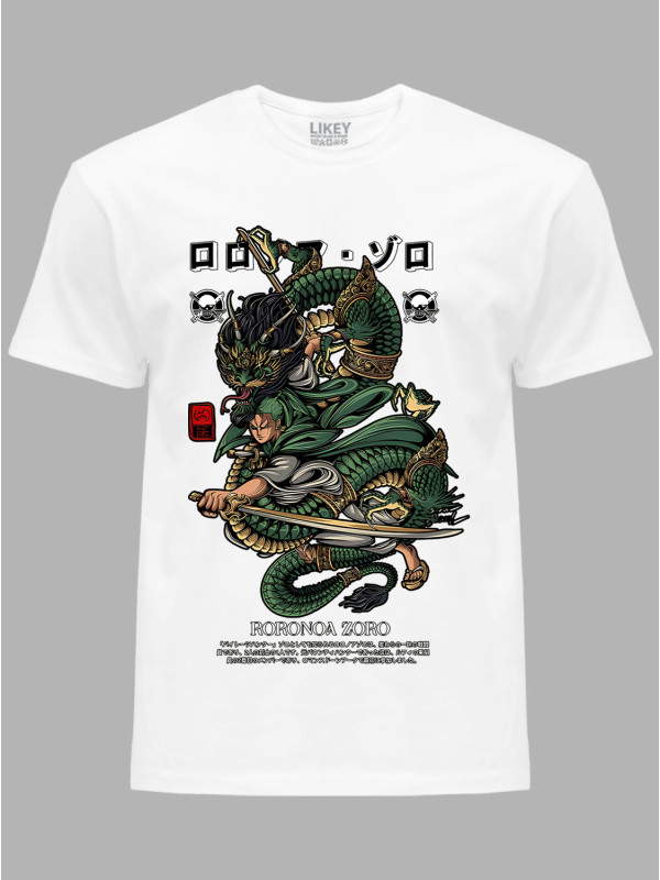 Футболка Likey з принтом аніме Roronoa Zoro - Ророноа Зоро, 241110102