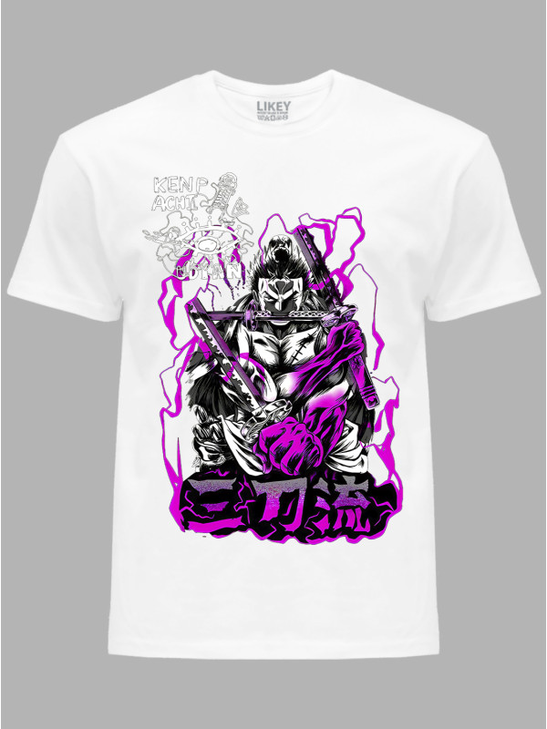 Футболка Likey з принтом аніме Roronoa Zoro - Ророноа Зоро, 241110104