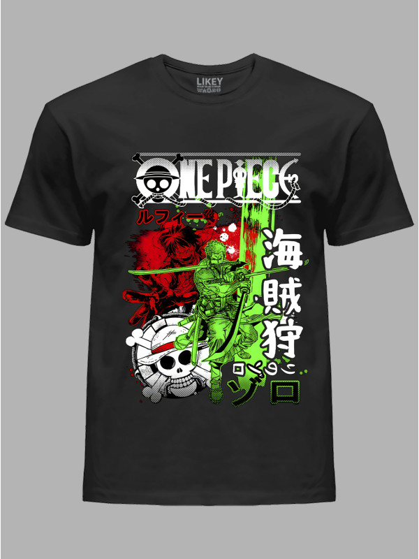 Футболка Likey з принтом аніме One Piece - Ван Піс, 241110105