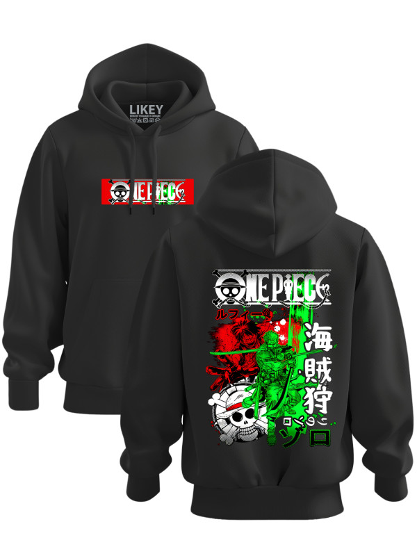 Толстовка худі з принтом аніме One Piece - Ван Піс, 241110105