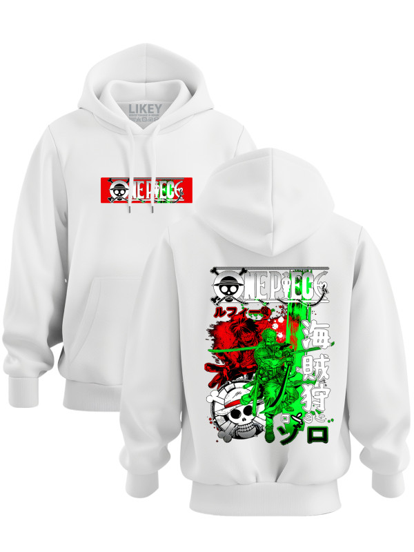 Толстовка худі з принтом аніме One Piece - Ван Піс, 241110105