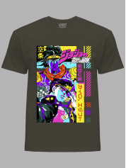 Футболка Likey з принтом аніме JoJo's Bizarre Adventures - Чудернацькі пригоди Джоджо, 241110107