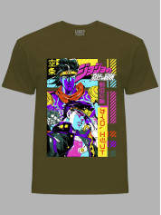 Футболка Likey з принтом аніме JoJo's Bizarre Adventures - Чудернацькі пригоди Джоджо, 241110107