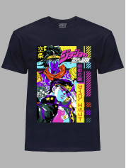 Футболка Likey з принтом аніме JoJo's Bizarre Adventures - Чудернацькі пригоди Джоджо, 241110107